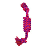 2-Knot Coil Rope Tug - Purple/Magenta