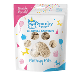 Spunky Pup Birthday Bites Peanut Butter Crunchy Dog Biscuits, 10 oz