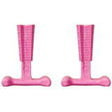 Bam-Bone Puppy Dog Chew Toy, Chicken - Pink / 4" (2-Pack)