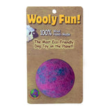 Marbled Rubber Ball - 3.5" / Magenta Marble