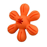 Sparky Floating Dog Toy - Flower 5.5" - Orange