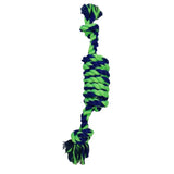 2-Knot Coil Rope Tug - Blue/Green