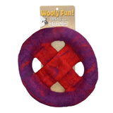 Wooly Fun Felted Wool Flying Disk - Purple
