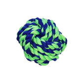 Rope Ball - 2.75" / Blue/Green