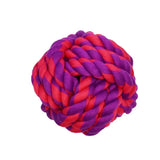 Rope Ball - 2.75" / Purple/Magenta
