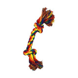 2-Knot Rope Bone - 8" / Multi Color
