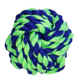 Rope Ball - 4.75" / Blue/Green