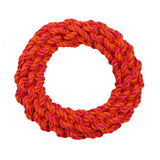 Rope Ring - 9" / Orange/Magenta
