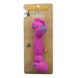 Knotted Rope Bone - 6.5" / Magenta