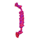 7-Knot Rope Bone - Purple/Magenta