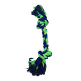 2-Knot Rope Bone - 14" / Blue/Green