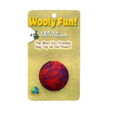 Wooly Fun Felted Wool Ball - 2" / Red