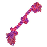 3-Knot Rope Bone - 15" / Purple/Magenta