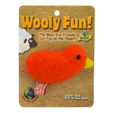 Wooly Fun Felted Wool Cat Toy - Duck