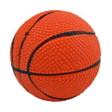 Latex Sport Ball Dog Toy - Basketball, 3.25"