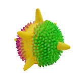 Latex Sport Ball Dog Toy - Spiny Space Ball, 3.5"