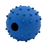 Hard Rubber Dog Toy - Pebble Ball with Bell / 2"