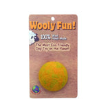 Wooly Fun Felted Wool Ball - 2" / Yellow