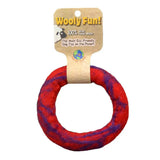 Wooly Fun Felted Wool Ring - Red