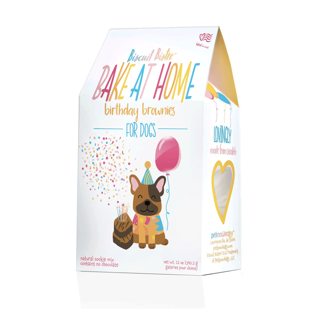 Spunky Pup Bake at Home Birthday Brownie Mix for Dogs, 12 oz