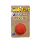 Wooly Fun Felted Wool Ball - 2" / Orange