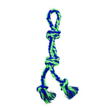 2-Knot Split Rope Tug - 17.75" / Blue/Green
