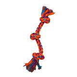 3-Knot Nylon Rope Bone - Orange
