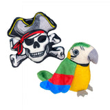 Multipet Margaritaville Parrot/Skull Cat Toy - 2-Pack