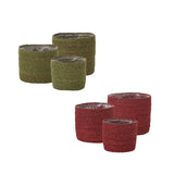 Inkberry Natural Fibers Baskets (Set of 3) By Accent Decor