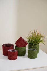 Inkberry Natural Fibers Baskets (Set of 3) By Accent Decor