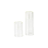 Inset Candleholders By Accent Decor