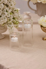 Inset Candleholders By Accent Decor
