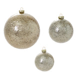 Isha Glass Ornaments By Accent Decor