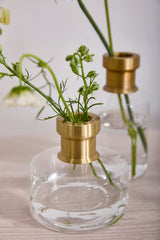 Jimmy Glass Bud Vases By Accent Decor