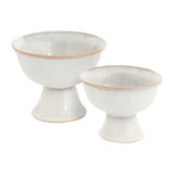 Julian Reactive Glaze Footed Compotes By Accent Decor