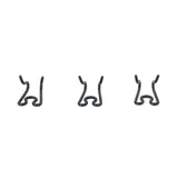 Prong Collar Middle Links