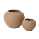 Kastanos Textured Matte Vases By Accent Decor