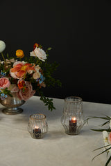Katherine Textured Glass Votive Candleholder By Accent Decor