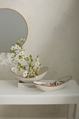 Kelyfos Speckled Matte Bowl By Accent Decor