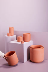 Kendall Terracotta Ceramic Pots By Accent Decor