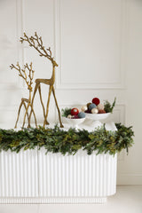 Kingly Reindeer Metal Decorative Figurines By Accent Decor