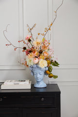 Lady Lemon Ceramic Vase By Accent Decor