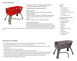 Booster Bath Elevated Dog Bath and Grooming Center (Multiple Styles Available)