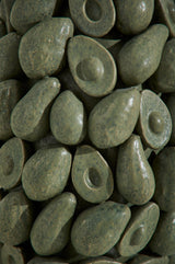 Layered Avocado Sculptural Ceramic Vessels By Accent Decor - Pot, 16.5" x 10.25" - Image 4