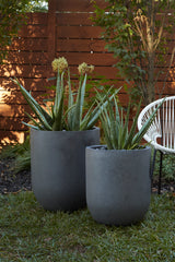 Leith Fiber Composite Planters By Accent Decor