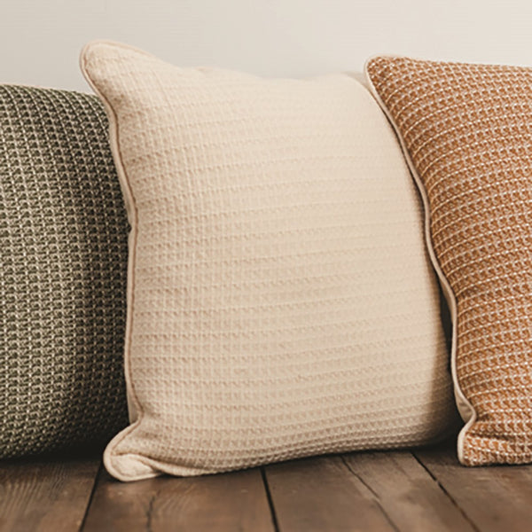 Manual Woodworkers & Weavers Zig Zag Throw Pillow 21" x 21" By Manual Woodworkers & Weavers