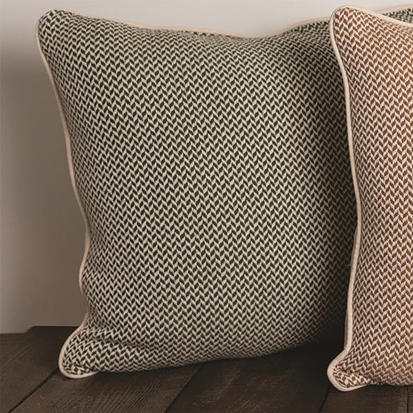 Manual Woodworkers & Weavers Dashing Texture Throw Pillow 21" x 21" By Manual Woodworkers & Weavers