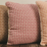 Lattice Terra Cotta Throw Pillow