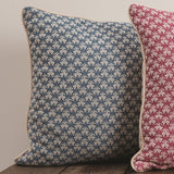 Starry Blue Throw Pillow