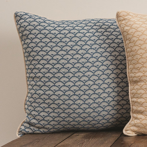 Manual Woodworkers & Weavers Scalloped Throw Pillow 21" x 21" By Manual Woodworkers & Weavers